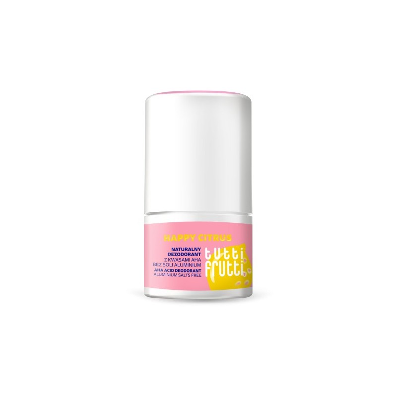 Farmona Tutti Frutti Happy Citrus Natural Deodorant With Aha Acid - Aluminium Salts Free 50ml