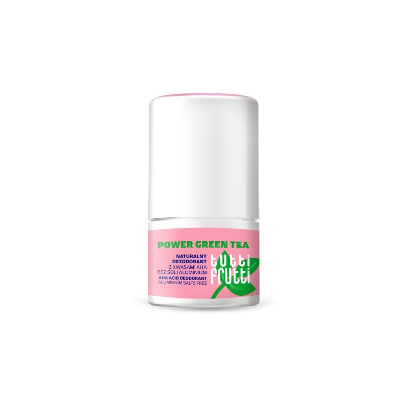 Farmona Tutti Frutti Power Green Tea Natural Deodorant With Aha Acid  - Aluminium Salts Free 50ml