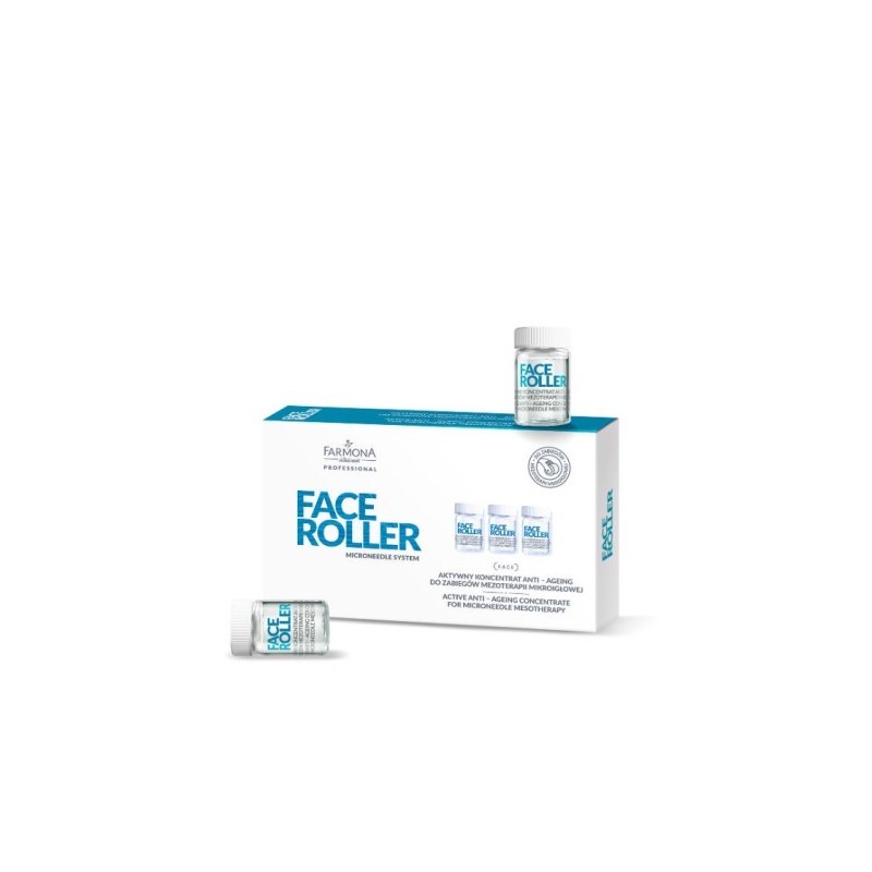 Farmona Professional Face Roller Active Anti-aging Concentrate To Microneedle Mesotherapy 5x5ml Exp: 10.2026