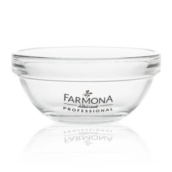 Farmona Professional Glass Bowl For Masks Serums And Acid Treatments Mixing 1pc