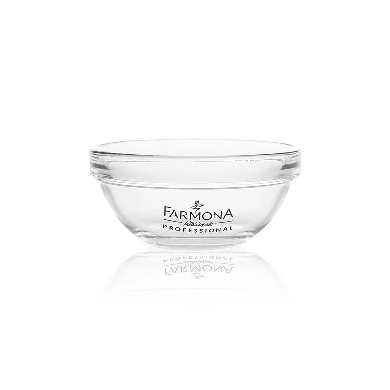 Farmona Professional Glass Bowl For Masks Serums And Acid Treatments Mixing 1pc