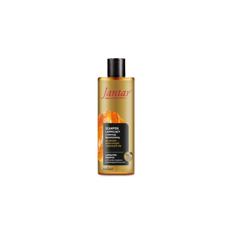 Farmona Jantar New Laminating Shampoo With Amber Essence For Damaged And Frizzy Hair 300ml