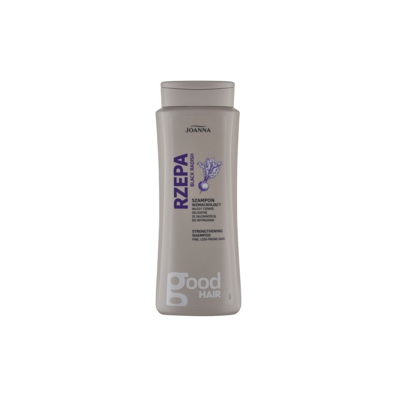Joanna Black Radish Strengthening Shampoo For Thin And Weak Hair 400ml