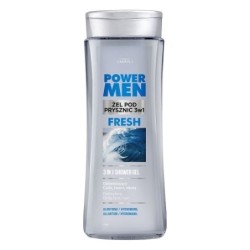 Joanna Power Men Shampoo And Shower Gel 3 In 1- Fresh  Alantonina/ Hydromanil 300ml