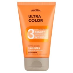 Joanna Ultra Color 3 Minute Color Boosting Hair Mask  Copper Shades 100g