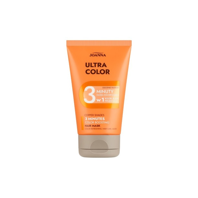 Joanna Ultra Color 3 Minute Color Boosting Hair Mask  Copper Shades 100g