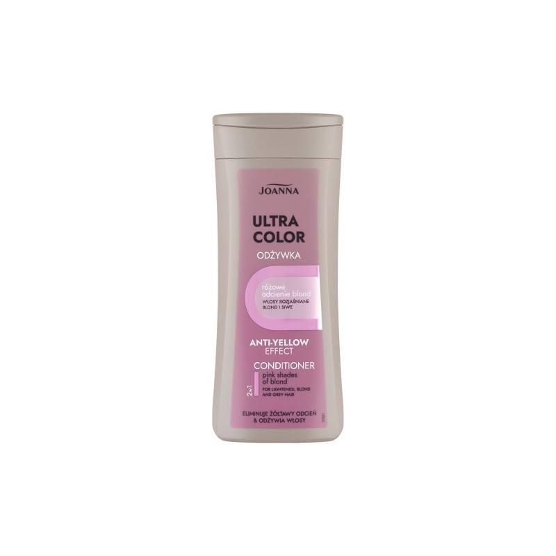 Joanna Ultra Color Conditioner For Pink Shades Of Blond 200g