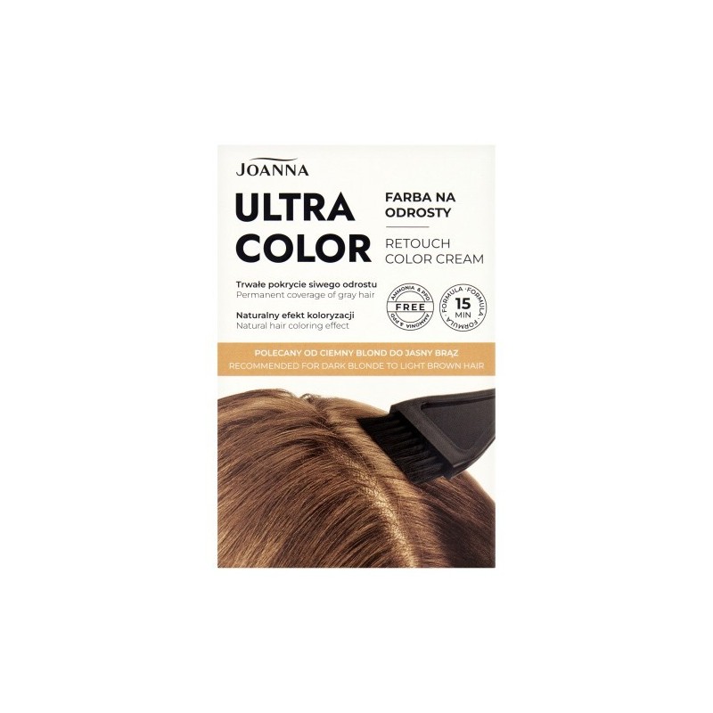 Joanna Ultra Color Retouch Color Cream Light Brown 15g