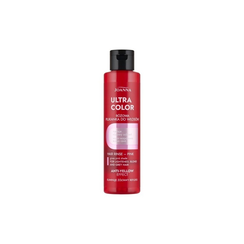 Joanna Ultra Color System Pink Hair Rinse, 150ml