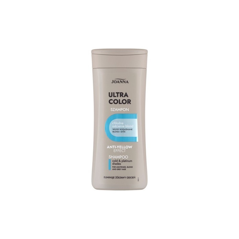 Joanna Ultra Color System Shampoo For Lightened And Grey Hair, 200ml