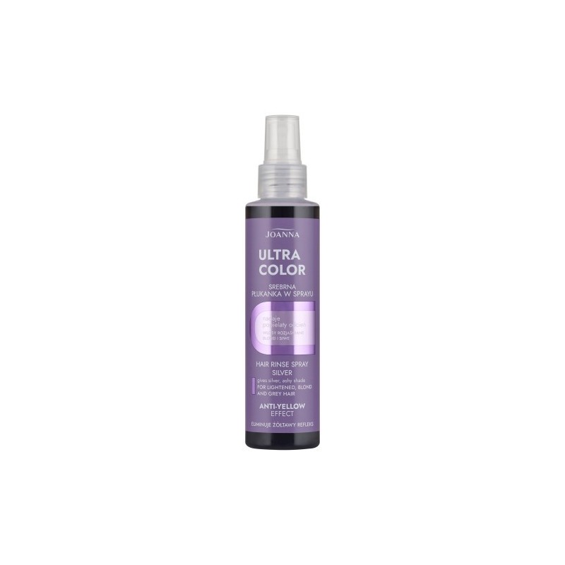 Joanna Ultra Color System Silver Hair Rinse In Spray, 150ml