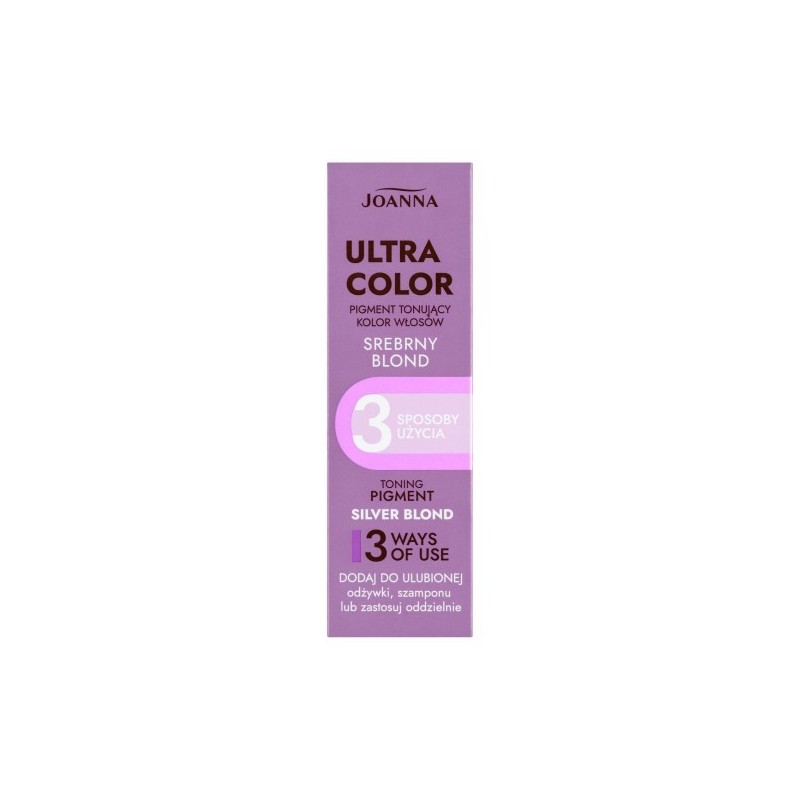 Joanna Ultra Color Toning Pigment Silver Blond 100 Ml