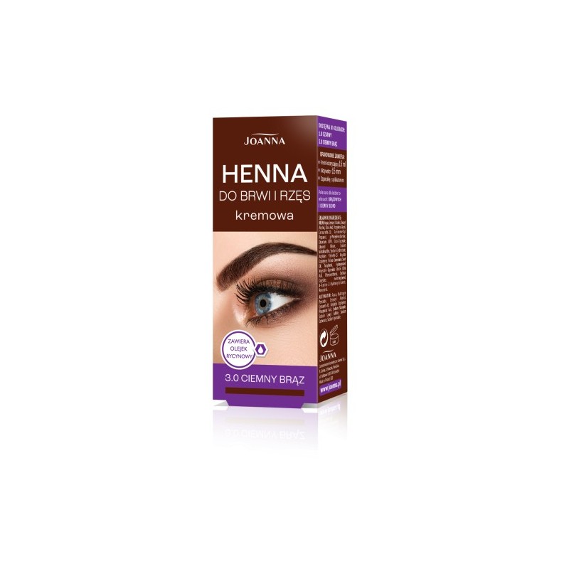 Joanna Henna Eyebrow & Eyelash Tint- Dark Brown