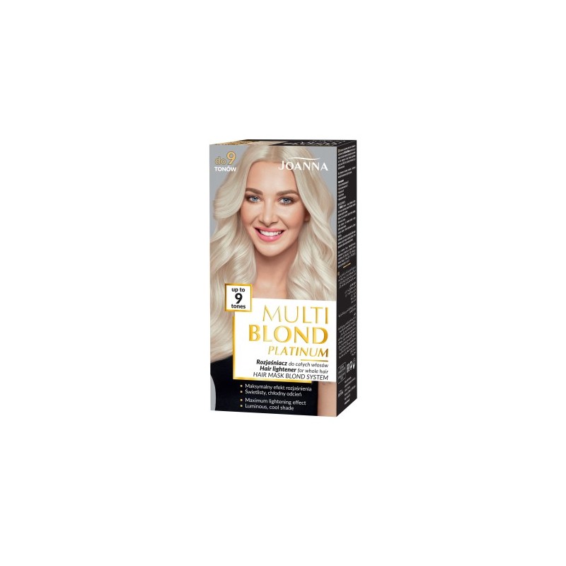 Joanna Multi Blond Platinum Whole Hair Lightener Up To 9 Tones