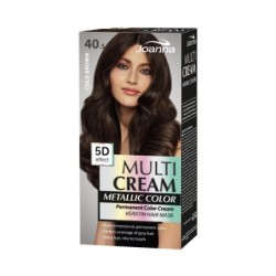 Joanna Multi Cream Color Metallic 40.5 Cold Brown
