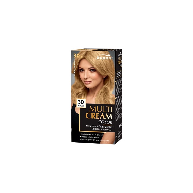 Joanna Multi Cream Color, 30.5 - Sunny Blonde
