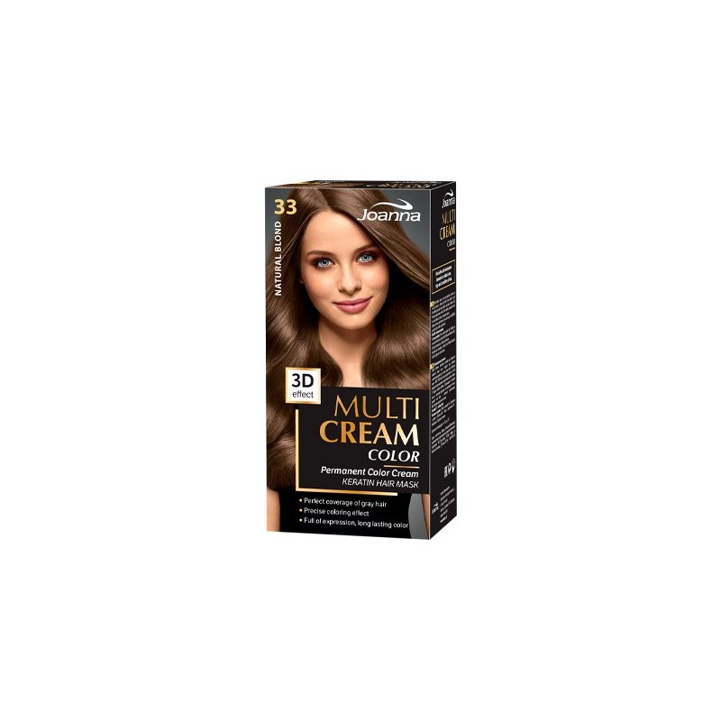 Joanna Multi Cream Color, 33 - Natural Blonde