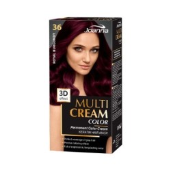 Joanna Multi Cream Color, 36 - Royal Burgundy