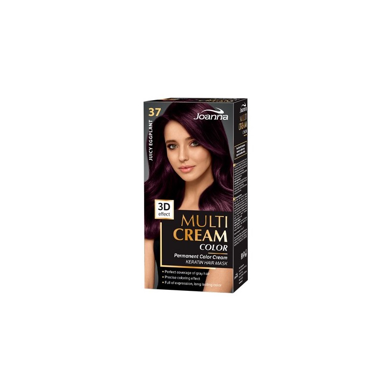 Joanna Multi Cream Color, 37-juicy Eggplant