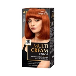 Joanna Multi Cream Color, 43 - Fiery Red