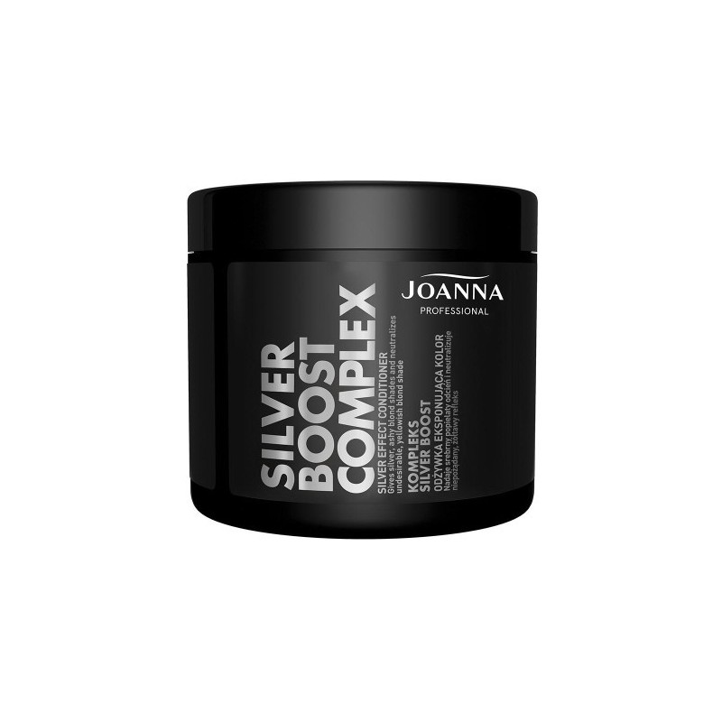 Joanna Professional Silver Boost Complex Conditioner Showing Silver Color 500g