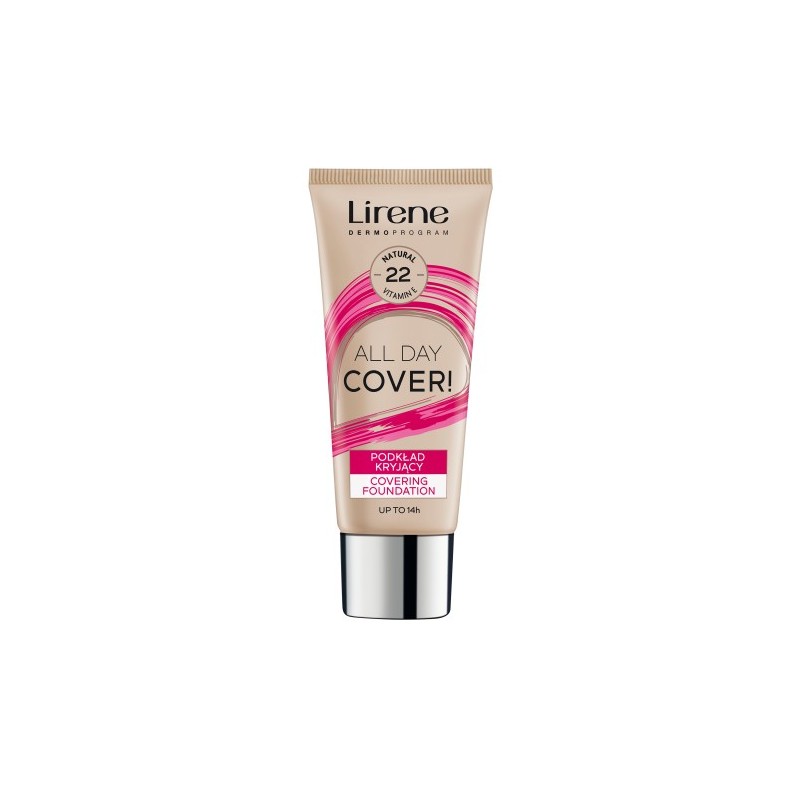 Lirene All Day Cover! Covering Foundation - Natural 22 30ml