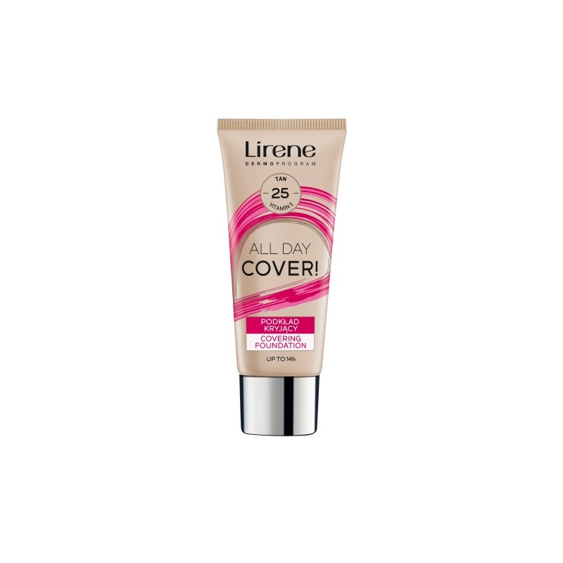 Lirene All Day Cover! Covering Foundation - Tan 25 30ml