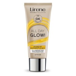Lirene All Day Glow!  Illuminating Foundation 04 Tanned 30 Ml
