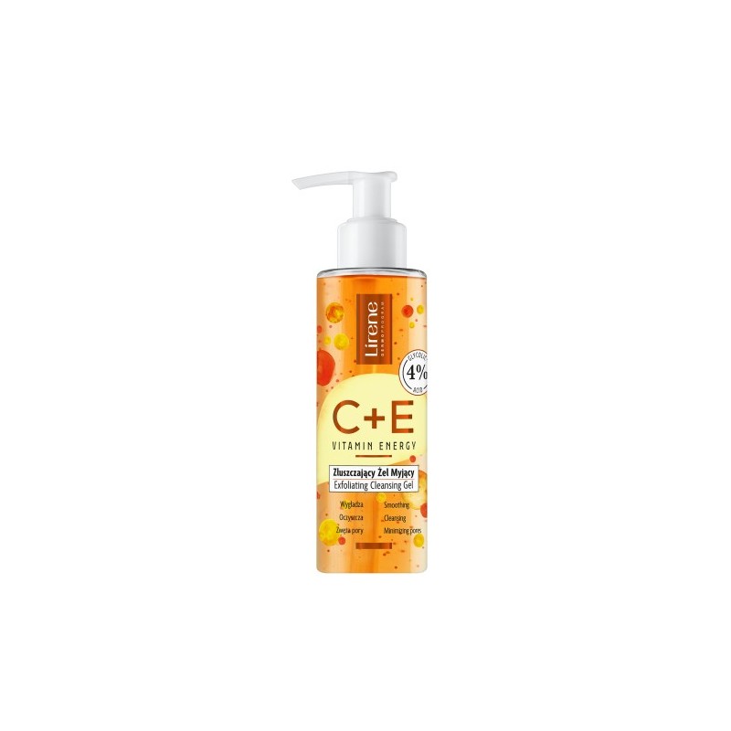 Lirene C+e Vitamin Energy Exfoliating Cleansing Gel 145ml