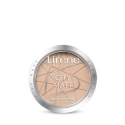Lirene City Matt Mineral Compact Powder, Transparent 01, 9g