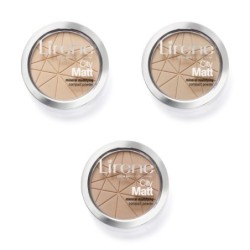 Lirene City Matt Mineral Compact Powder, Transparent 01, 9g