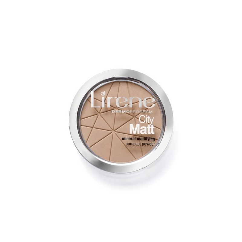 Lirene City Matt Mineral Mattifying Powder, Beige 03, 9g