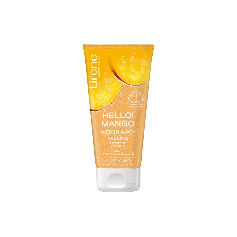 Lirene Hello Mango! Firming Body Scrub With Mango Extract For Shower 175g