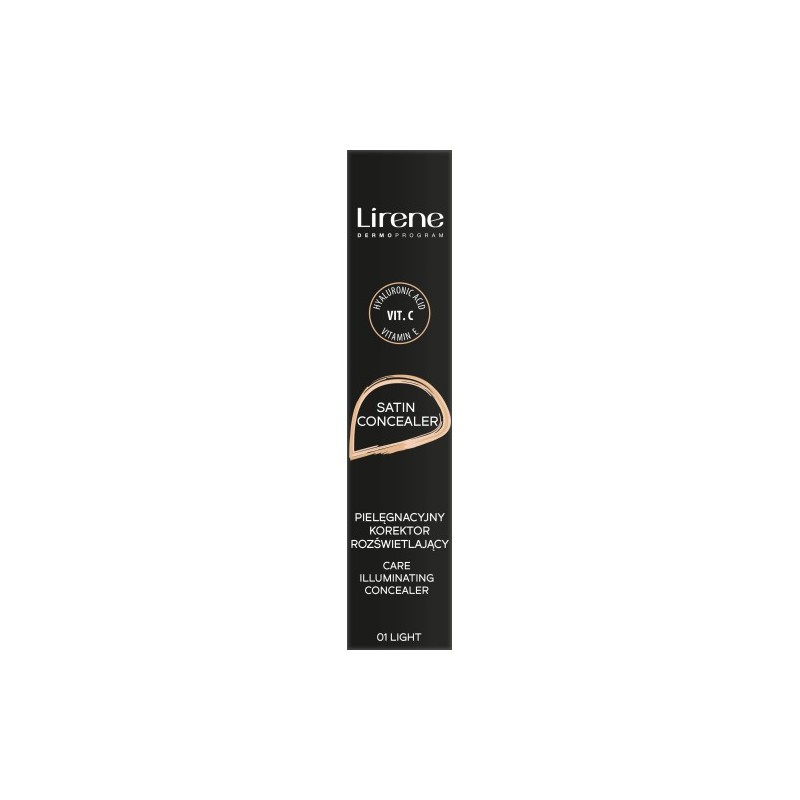 Lirene Make Up Satin Concealer Brightening Concealer 01 Light 10ml
