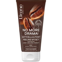Lirene No More Drama! Firming Body Scrub With With Coffee And Green Tea Extracts For Shower 175g