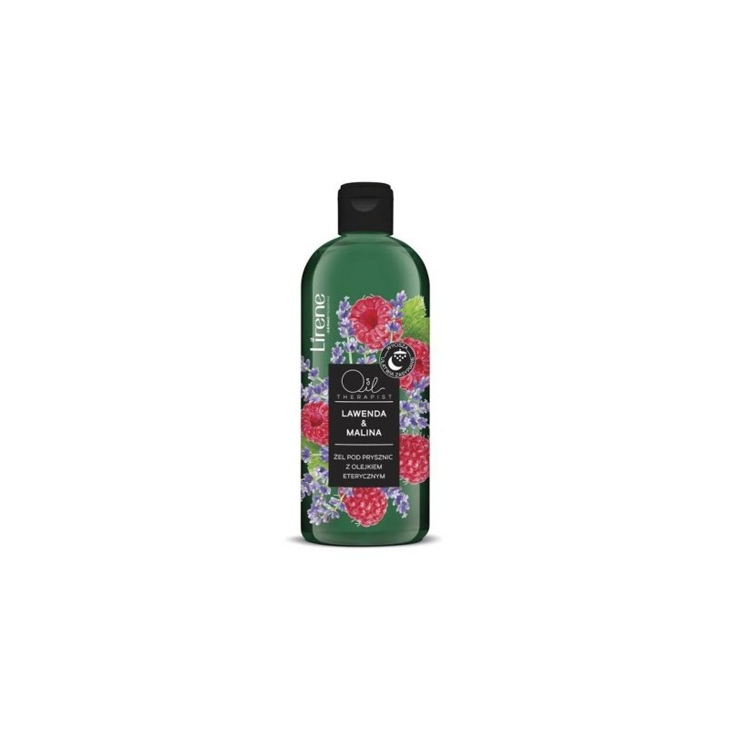 Lirene Oil Therapist Shower Gel With Lavender & Raspberry Essential Oil 400 Ml