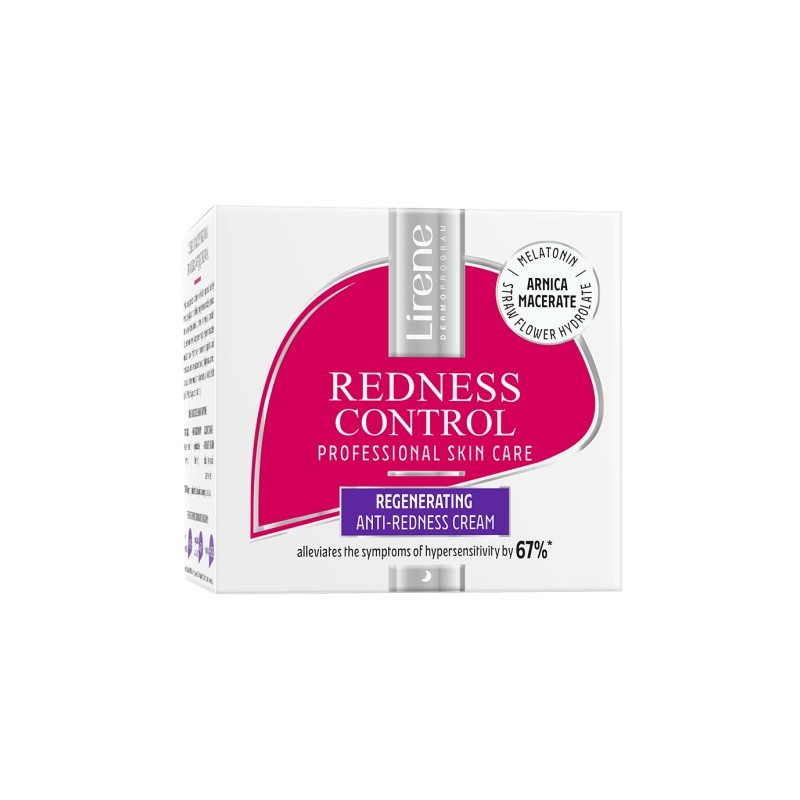 Lirene Redness Control Regenerating Anti-redness Night Cream 50ml