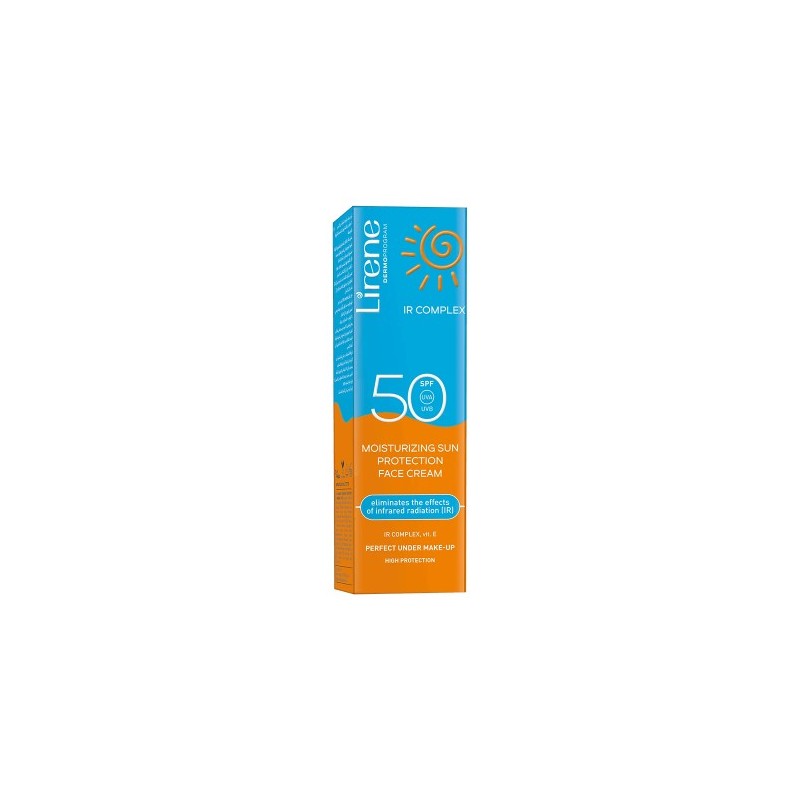 Lirene Sun Moisturizing Sun Protection Face Cream Spf 50 40ml