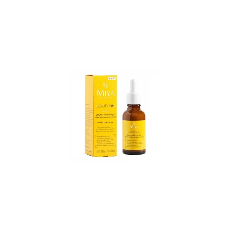 Miya Cosmetics Beauty.lab  Vitamin C Serum Brightening Discolorations 30ml