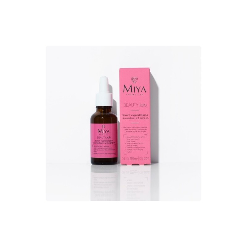 Miya Cosmetics Beauty.lab Smoothing Serum With 5% Anti-aging Complex 30ml