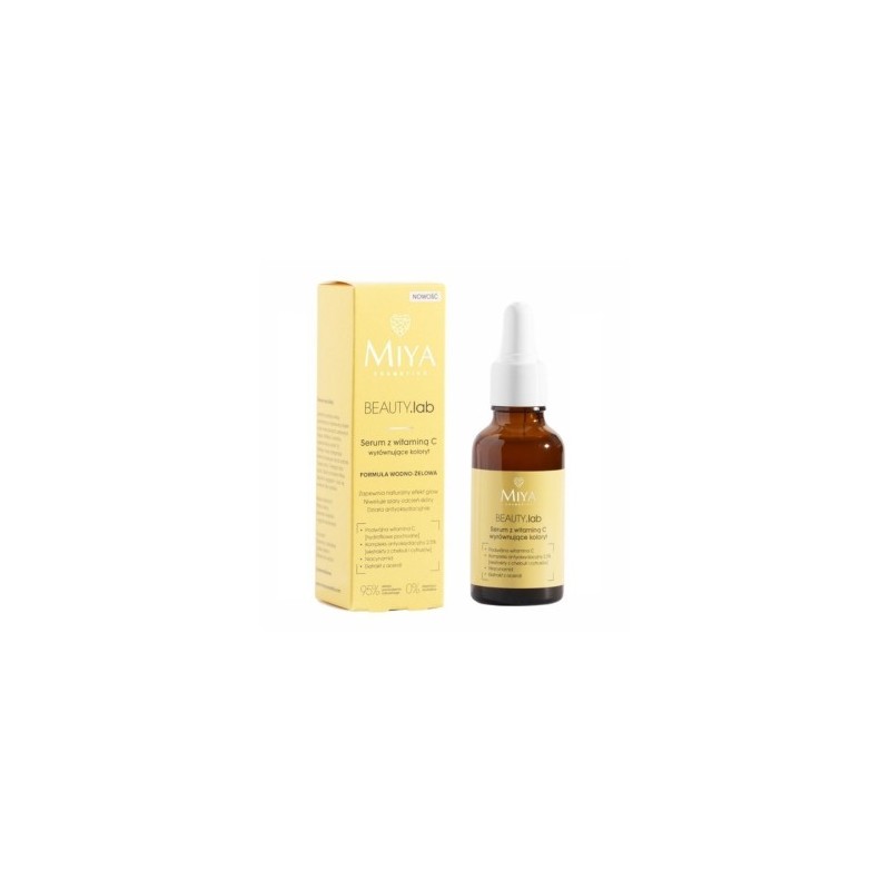 Miya Cosmetics Beauty.lab Vitamin C Serum Evening Out Skin Tone 30ml