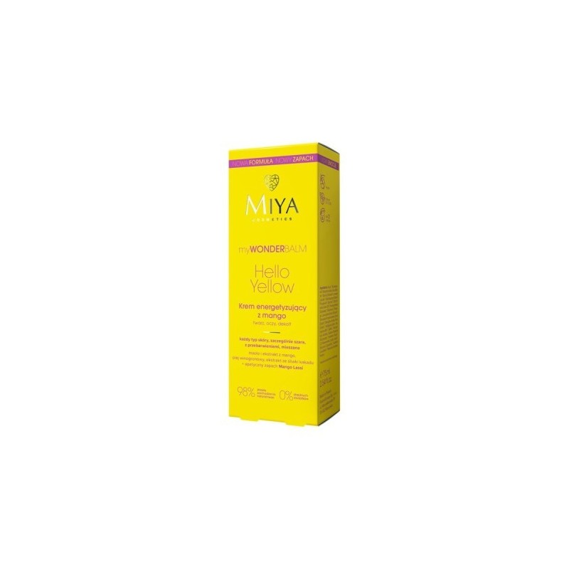 Miya Cosmetics Mywonderbalm Hello Yellow Mango Energizing Cream 75 Ml