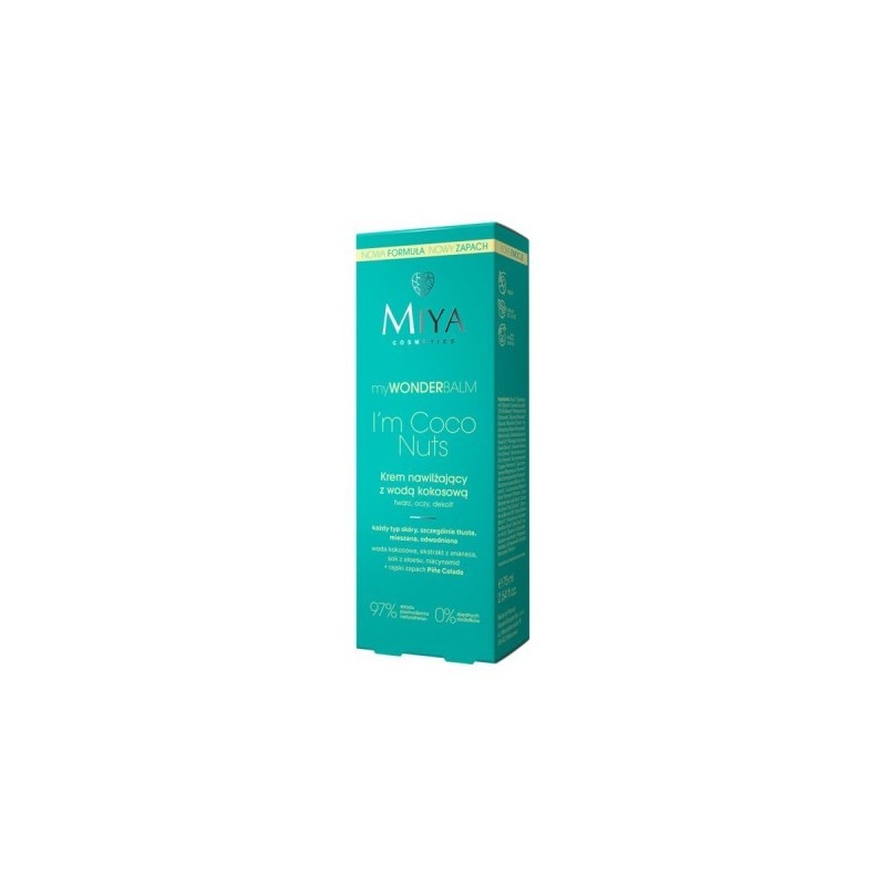 Miya Cosmetics Mywonderbalm I'm Coco Nuts Moisturizing Cream With Coconut Water 75 Ml
