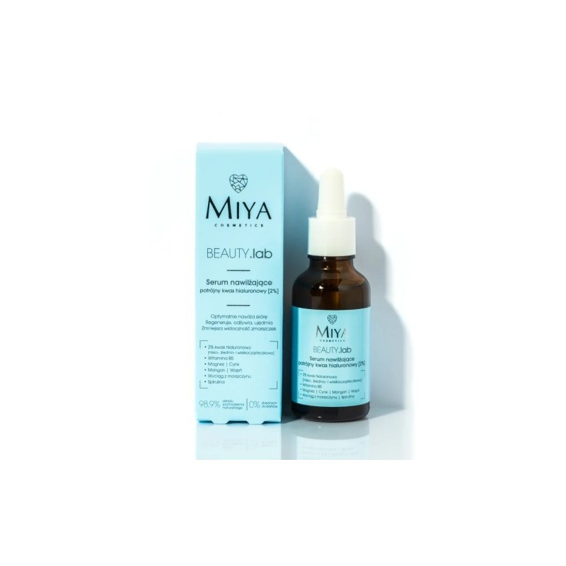 Miya Hydrating Serum With Triple Hyaluronic Acid 2% 30ml