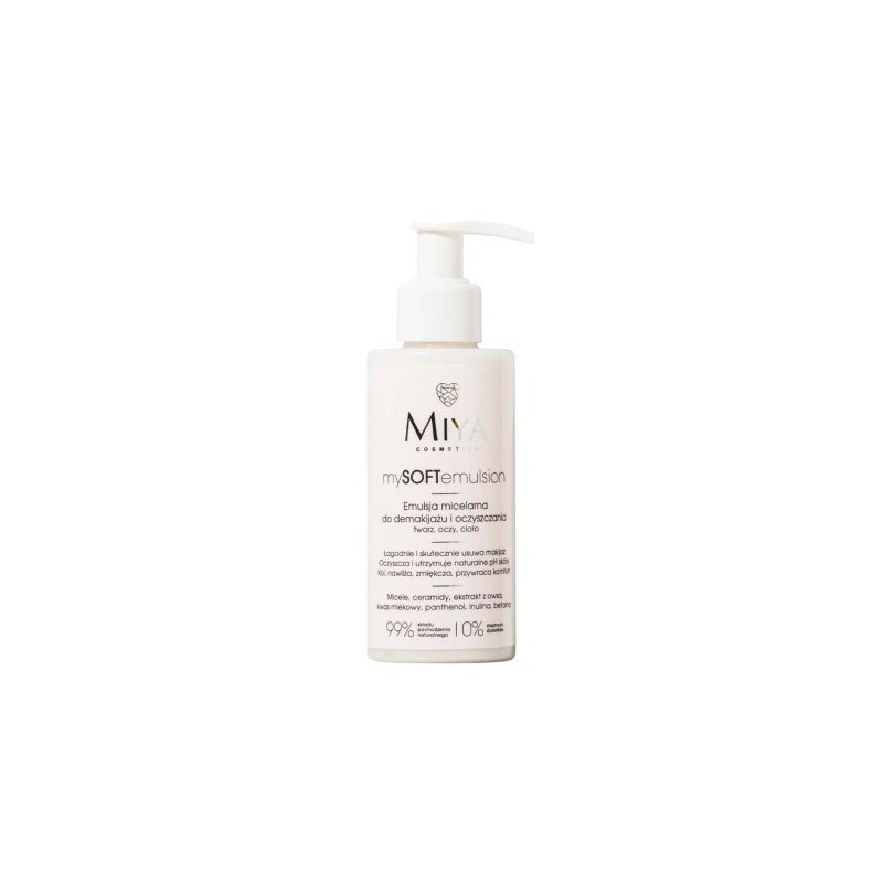 Miya Mysoft Micellar Emulsion For De-makeup And Cleansing 140ml