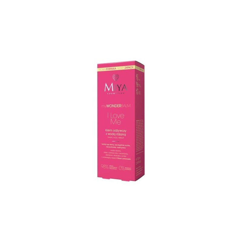 Miya Mywonderbalm I Love Me Nourishing Cream With Rose Water 75 Ml