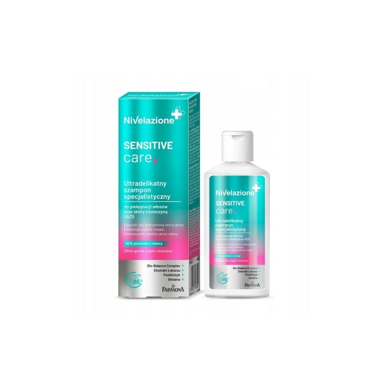 Nivelazione Sensitive Care Ultra-delicate Specialist Shampoo For Hair And Skin Care With Psoriasis And Atopic Dermatitis 100ml