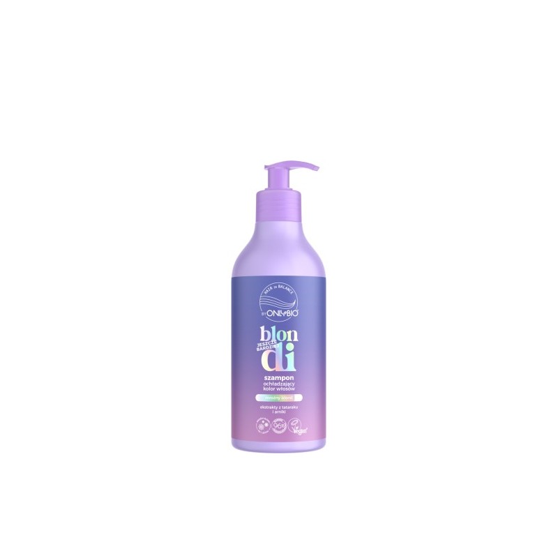 Onlybio Hair In Balance Blondi Hair Color-cooling Shampoo 400ml
