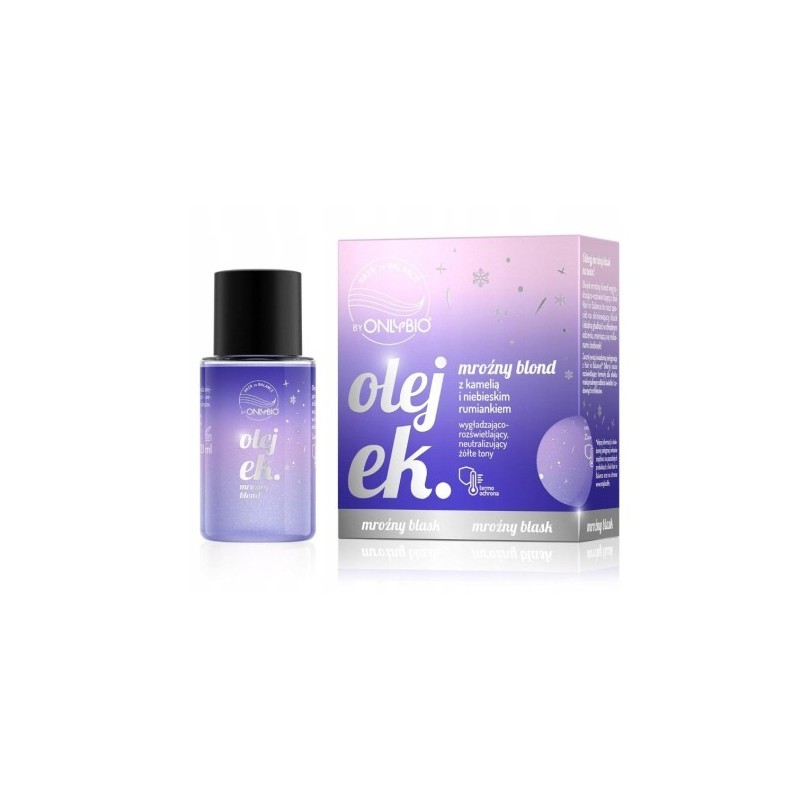 Onlybio Hair In Balance Frosty Hair Oil For Cool Blondes, 20 Ml