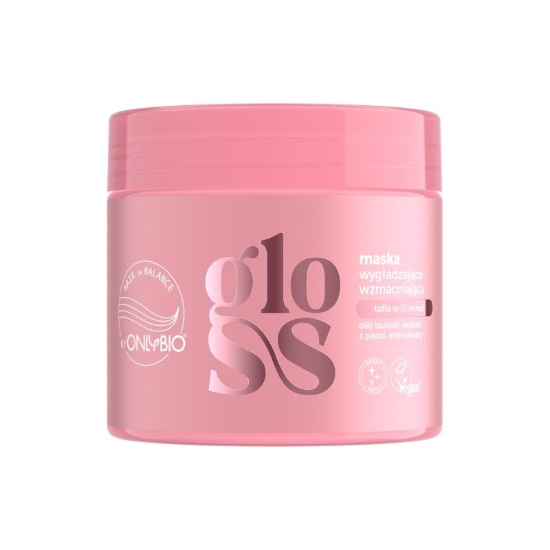 Onlybio Hair In Balance Gloss Smoothing & Strengthening Mask 280ml